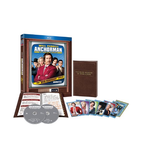 Anchorman: The Legend of Ron Burgundy (Unrated Rich Mahogany Edition) / Featured Anchorman: The Legend of Ron Burgundy (Extended “Solid Mahogany” Edition) [Blu-ray] (Bilingual)