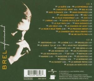 Jacques Brel / Infiniment - CD (Used)