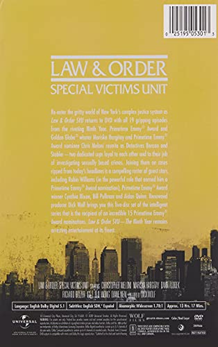 Law &amp; Order: Special Victims Unit - The Complete Ninth Season