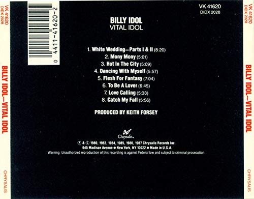 Billy Idol / Vital Idol - CD (Used)