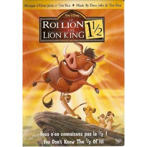 Lion King 1 1/2 - DVD (Used)