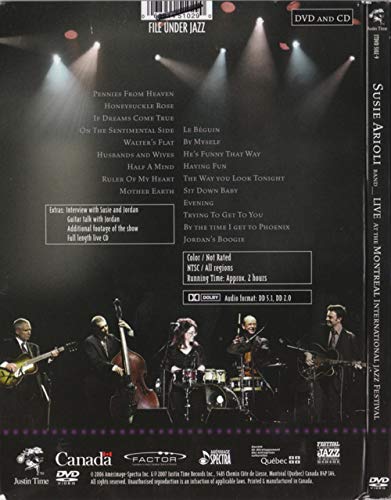 Susie Arioli Band / Live At The Montreal International Jazz Festival - DVD (Used)