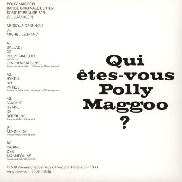 Michel Legrand / Qui êtes-vous Polly Maggoo? - 7" Vinyl