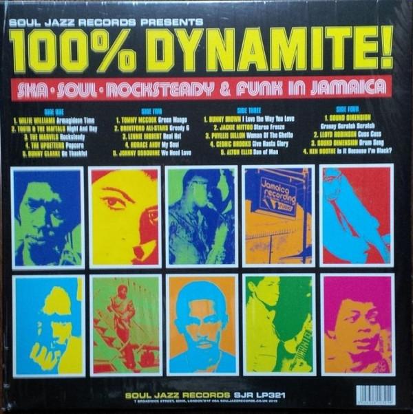 Soul Jazz Records Presents ‎/ 100% Dynamite (Ska, Soul, Rocksteady &amp; Funk in Jamaica) - 2LP Vinyl