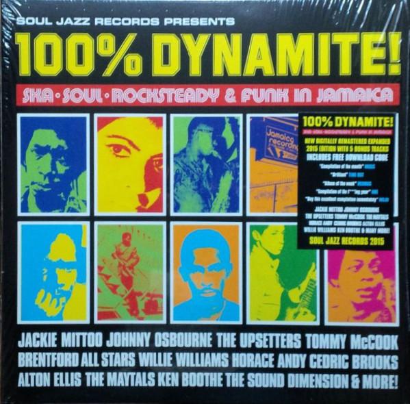 Soul Jazz Records Presents ‎/ 100% Dynamite (Ska, Soul, Rocksteady &amp; Funk in Jamaica) - 2LP Vinyl