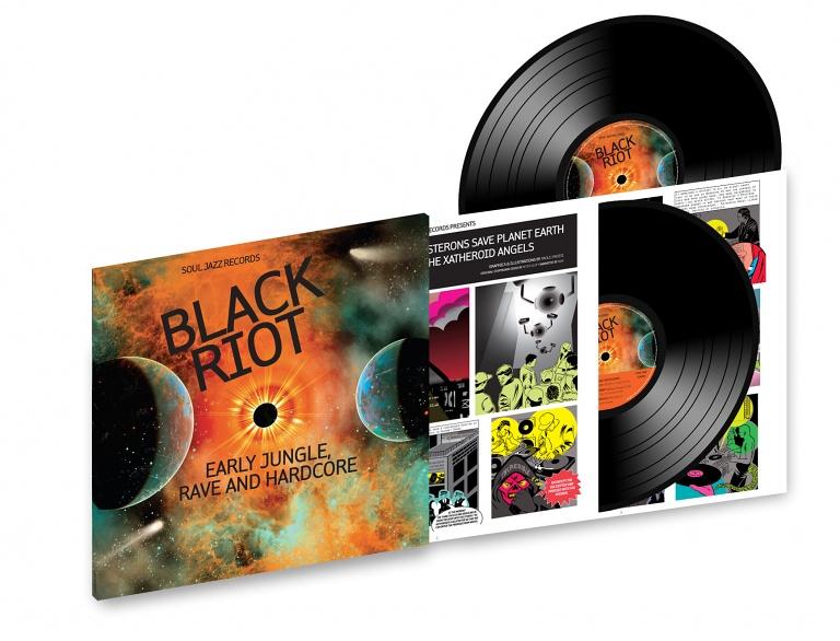 Soul Jazz Records Presents / Black Riot (Early Jungle, Rave and Hardcore) - 2LP Vinyl