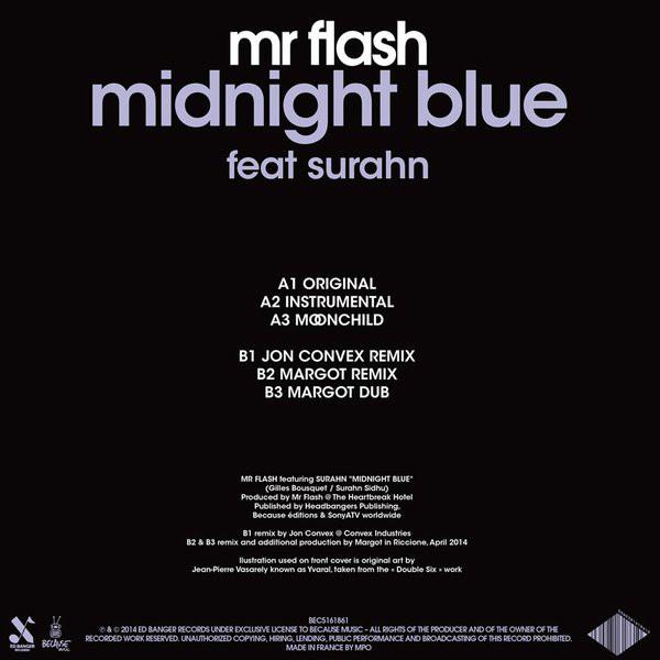 Mr. Flash / Midnight Blue (EP) - 12" Vinyl