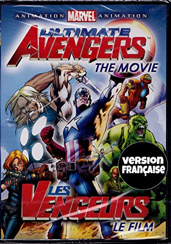 The Avengers: The Movie - Ultimate Avengers: The Movie (English/French) 2006 (Widescreen) Régie au Québec (Bilingual Cover)