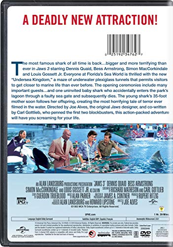 Jaws 3 - DVD (Used)