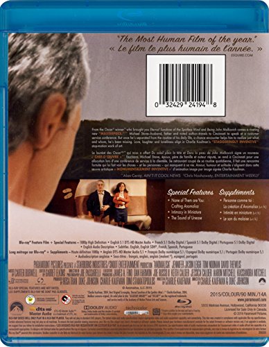 Anomalisa - Blu-Ray