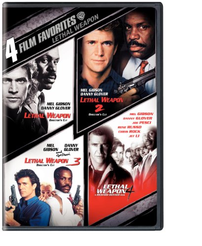 Lethal Weapon: 4 Film Favorites - Lethal Weapon 1-4 - DVD (Used)