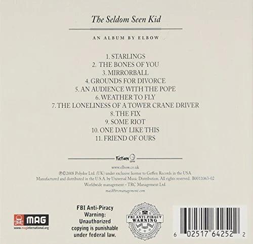 Elbow / The Seldom Seen Kid - CD (Used)