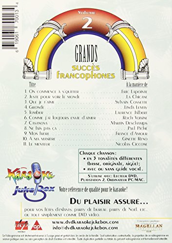 Karaoke Jukebox V2 Grands Success Francophones - DVD (Used)