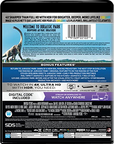 Jurassic Park - 4K/Blu-Ray