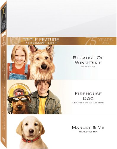 Because of Winn-Dixie / Firehouse Dog / Marley & Me (Triple Feature) // Winn-Dixie / Le Chien de la Casserne / Marley et Moi (Programme Triple) (Bilingual)