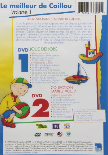 Caillou - Collection 1 (French) - DVD (Used)