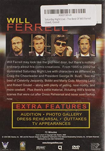 Saturday Night Live / The Best Of Will Ferrell - DVD (Used)