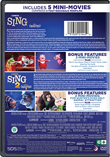 Sing / Sing 2 Collection - DVD