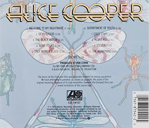 Alice Cooper / Welcome to My Nightmare - CD (Used)
