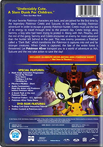 POKEMON 4EVER DVD CDN