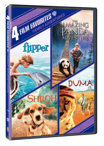 Family Adventures: 4 Film Favorites - Pinball / Amazing Panda Adventure / Shiloh / Duma - DVD (Used)