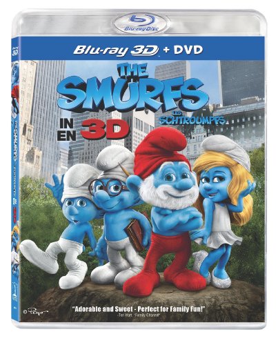 The Smurfs in 3D - 3D Blu-Ray/DVD