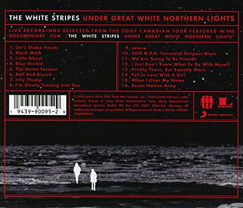 The White Stripes / Under Great White Northern Lights (Live) - CD