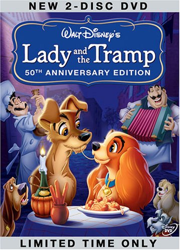 Lady and the Tramp (50th Anniversary Edition) - DVD (Used)