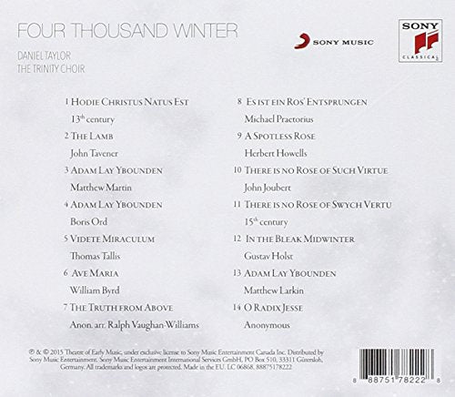 Daniel Taylor / Four Thousand Winter - CD