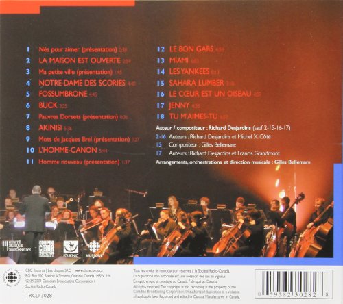 Richard Desjardins / Symphonic - CD (Used)