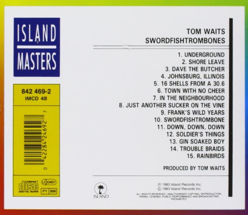 Tom Waits / Swordfishtrombones - CD (Used)