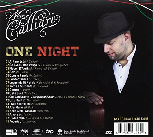 Marco Calliari / One Night - CD/DVD