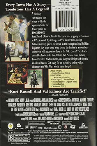 Tombstone - DVD (Used)