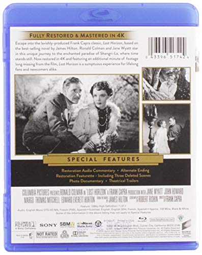 Lost Horizon - Blu-Ray (Used)