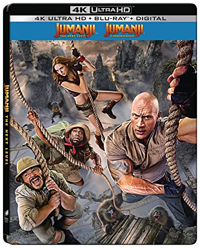 Jumanji: The Next Level - 4K UHD/Blu-ray Combo + Limited Steelbook (Bilingual)