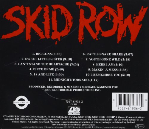 Skid Row / Skid Row - CD (Used)