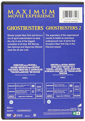 Ghostbusters / Ghostbusters 2 (Double Feature) - DVD (Used)