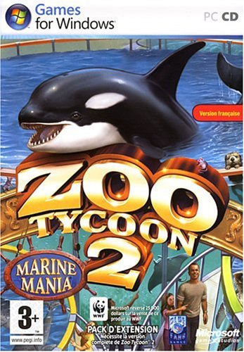 Zoo Tycoon2: Marine Mania Win32 DVD Case CD