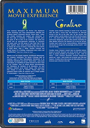 9 + Coraline (Double Feature) - DVD (Used)