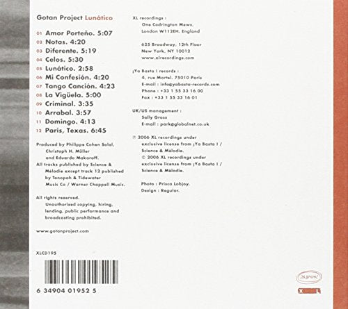 Gotan Project / Lunatico - CD (Used)