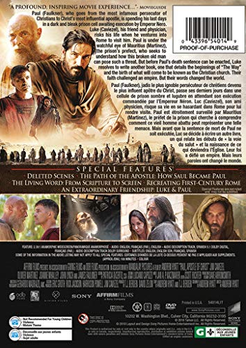 Paul, Apostle of Christ - DVD