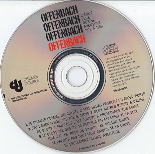 Offenbach / It Was More Than An Adventure 1972 To 1985 - CD (Used)