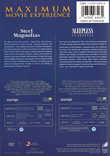 Steel Magnolias/Sleepless in Seattle Double Feature 2-DVD set [DVD]