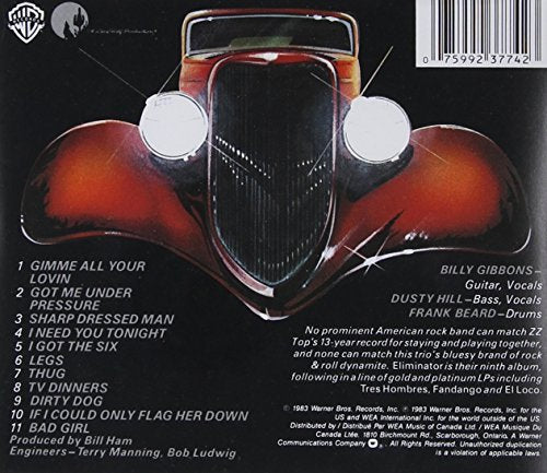 ZZ Top / Eliminator - CD (Used)