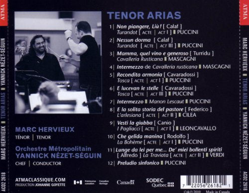 Marc Hervieux / Tenor Arias - CD (Used)