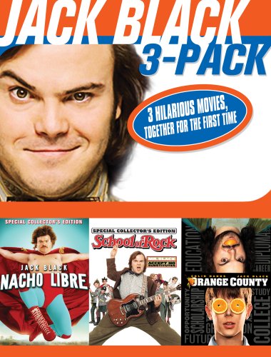 Jack Black 3-Pack: Nacho Libre/School of Rock/Orange County