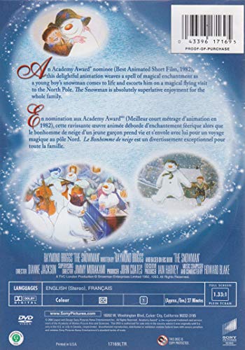 The Snowman / Le bonhomme de neige - DVD (Used)