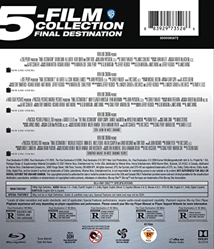 Final Destination 5-Film Collection - Blu-Ray