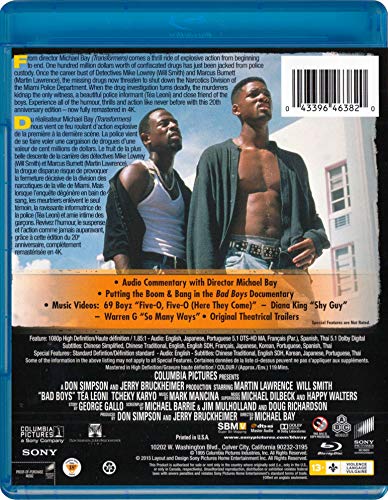 Bad Boys (20th Anniversary Edition) - Blu-Ray