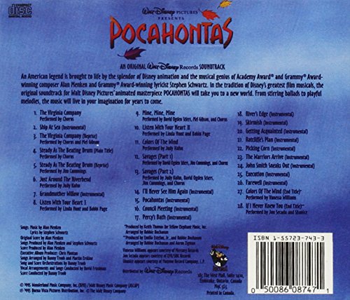 Soundtrack / Pocahontas - CD (Used)